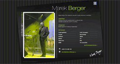 Desktop Screenshot of marekberger.cz