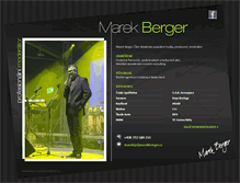 Tablet Screenshot of marekberger.cz